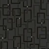 Bricoflor Moderne Tapete anthrazit Schwarz Geometrische Vliestapete mit Muster aus Vinyl Schwarze Wandtapete Ideal für Wohnzimmer und Küche