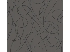 Bricoflor Moderne Tapete Abstrakt Graue Vliestapete mit Geschwungene Linien Muster Vlies Mustertapete mit Vinyl Ideal für Küche und Wohnzimmer