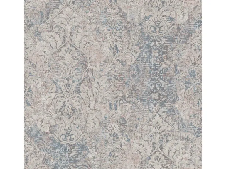 Bricoflor Ornament Tapete Nostalgisch Vintage Vliestapete im Shabby Chic für Esszimmer und Wohnzimmer Romantische Vlies Mustertapete in Beige Grau
