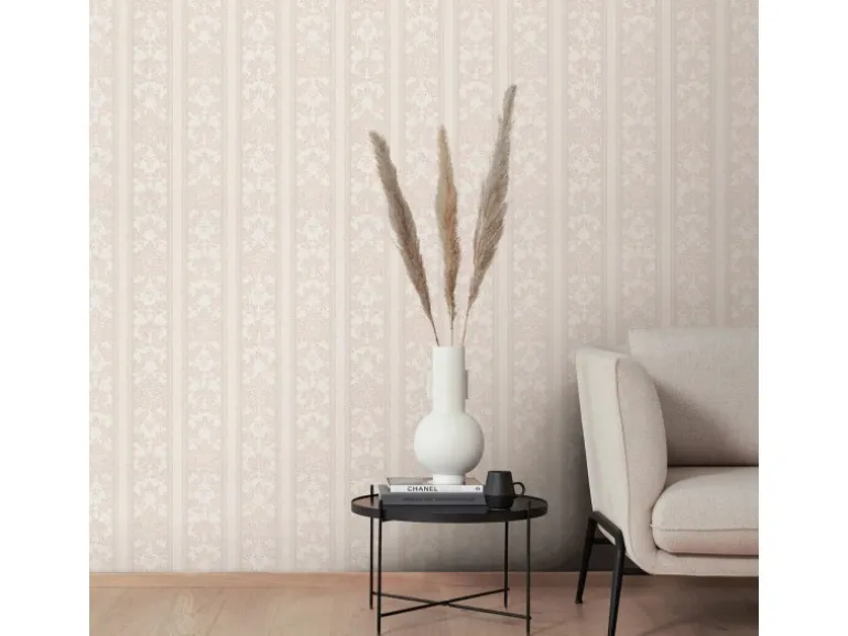 Bricoflor Papiertapete Beige Muster