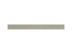 Bricoflor Selbstklebende Tapetenbordüre mit Ornament Neobarock Bordüre für Wohnzimmer und Schlafzimmer Vlies Bordüre in Weiß und Silber