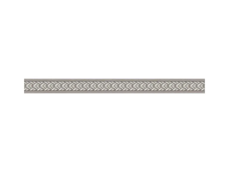 Bricoflor Silber Glitzer Tapeten Bordüre Selbstklebende Tapetenbordüre Ideal für Badezimmer und Küche Ornament Tapetenborte aus Vlies und Vinyl
