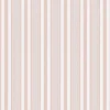 Bricoflor Vlies Mustertapete in Rosa Weiß Gestreifte Tapete Modern Ideal für Schlafzimmer und Kinderzimmer Rosa Streifentapete für Babyzimmer