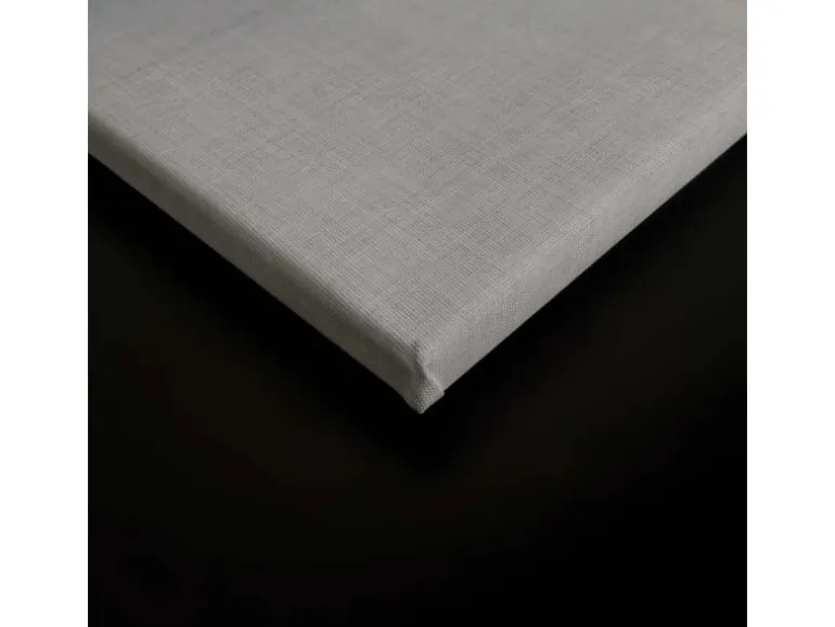 Bricoflor Wandbild 90X60 Cm Quer Deko Leinwandbild Für Büro Und Schlafzimmer Bild Mit Farbverlauf In Weiß Blau Rot Auf Leinwand