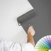Bricoflor Weiße Tapete Dezent überstreichbare Uni Vliestapete Schlicht Ideal für Badezimmer und Küche Moderne Einfarbige Wandtapete mit Vinyl