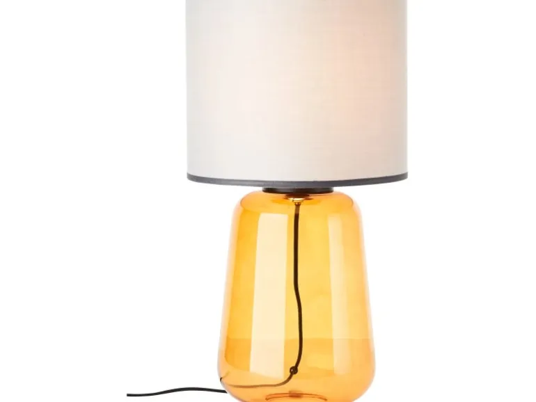 Brilliant Tischleuchte Hydra 56 cm Grau und Gelb