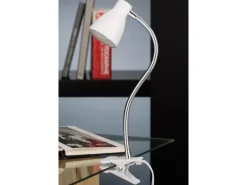 Briloner LED-Klemmleuchte Grip Weiß