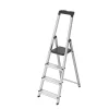 Casa Si Trittleiter Casa Step 4-stufig 145 cm x 43 cm x 12 cm Aluminium Klappbar