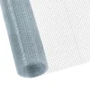 CCLIFE Hühnerzaun Geflügelnetz 6.3mm Maschenweite 50cm Höhe 5m Länge Verzinkt Silber
