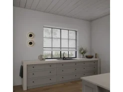 Cocoon Home Concepts Holz Jalousien 100 x 130 50mm Lamellen Weiß