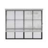 Cocoon Home Concepts Holz Jalousien 250 x 240 50mm Lamellen Weiß