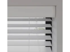 Cocoon Home Concepts Holz Jalousien 250 x 240 50mm Lamellen Weiß