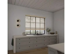 Cocoon Home Concepts Holz Jalousien 110 x 175 50mm Lamellen Naturel