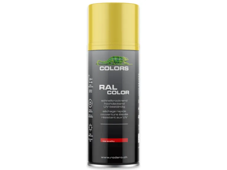 COLORS Sprühlack 400ml RAL 1021 Rapsgelb Glanz