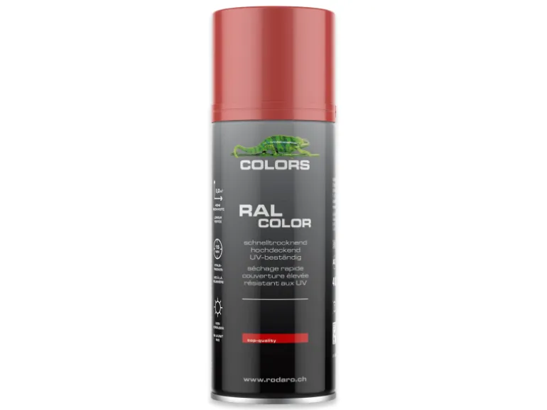 COLORS Sprühlack 400ml RAL3000 Feuerrot Glanz