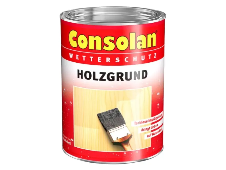 Consolan Holzgrund Transparent seidenmatt 2,5 l