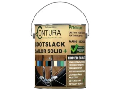 Contura Bootslack Farbig Yacht Buntlack Metall Holz GFK Boot Glänzend 2,5 Liter Anthrazitgrau RAL 7016 Analog