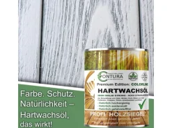Contura Hartwachsöl Colorline FARBIG Fußbodenöl Parkettöl Möbelöl Holzöl 2,5 Liter 12 Nightly