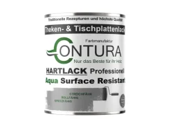 Contura Tischplattenlack Hartlack Treppenlack Lack & Universallack Grundierung Seidenmatt 375ml