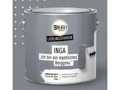 CREATE! by OBI Lieblingsfarben Wandfarbe Inga Berggrau matt 2,5 l