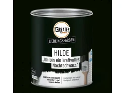CREATE! by OBI Lieblingsfarben Buntlack Hilde Nachtschwarz seidenmatt 750ml