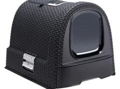 Curver Katzentoilette Style 40 cm x 38,5 cm x 51,5 cm Anthrazit