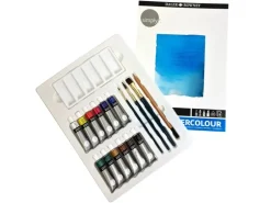 Daler Rowney Simply Aquarellfarbenset sortierte Farben 25 teilig