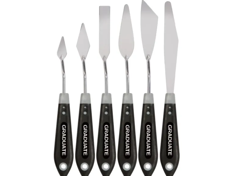 Daler-Rowney Daler-Rowney Palettenmesser-Satz 6 sortierte Messer