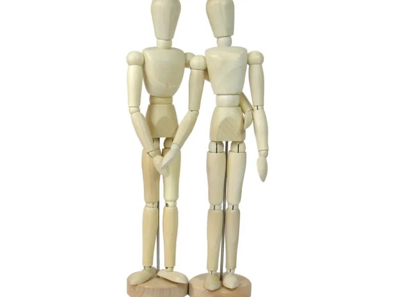 Daler-Rowney Gliederpuppe Weiblich 30 cm