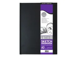 Daler-Rowney Simply Skizzenbuch Mittlere Körnung Hardcover A3