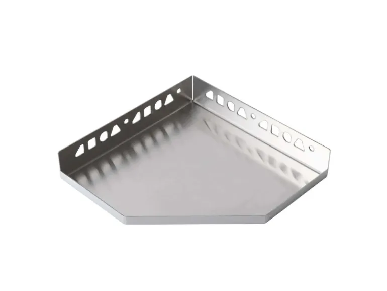 Dalsys Duschablage Befliesbar 200mm x 200mm Edelstahl Silber