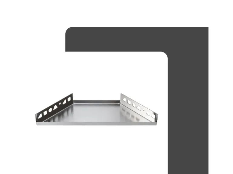 Dalsys Duschablage Befliesbar 310mm x 130mm Edelstahl Silber
