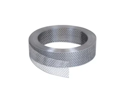 Daprona Vogelschutzgitter Lüftungsband 60m x 80mm Aluminium Silber
