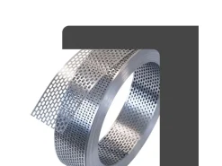 Daprona Vogelschutzgitter Lüftungsband 60m x 80mm Aluminium Silber