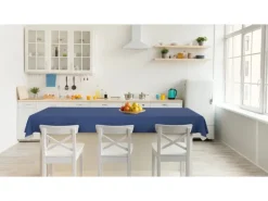 d-c-fix Tischdecke Tiefes Blau 150 cm x 220 cm