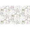 d-c-fix Tischdecke Whisper Flower Blütenmuster 150 cm x 220 cm