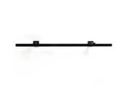 Deco-Raum Gardinenschiene nach Maß 1-Lauf Cube Schwarz 110cm