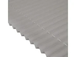 Deco-Raum Plissee Basic ohne Bohren 60x150cm Silber Blickdicht Klemmfix