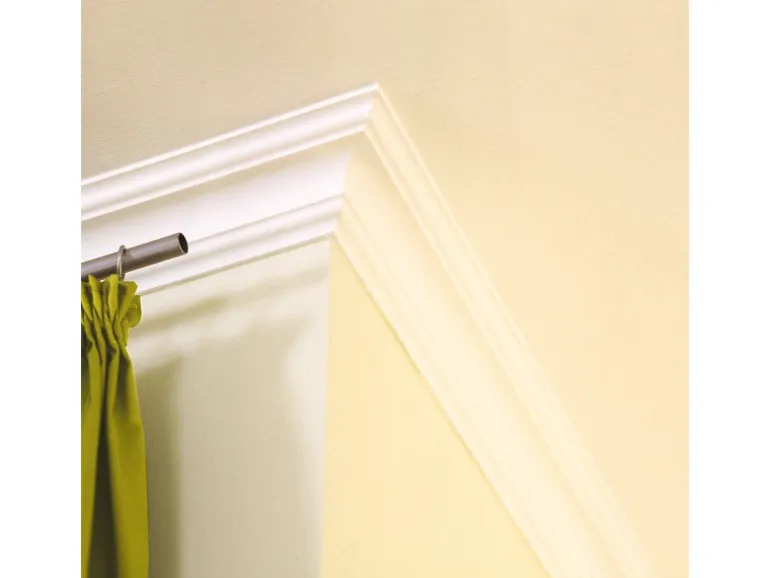 Decosa Zierprofil Stella 2 Stück 2 m Weiß