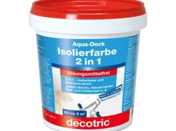 Decotric Aqua-Deck Isolierweiß 750 ml