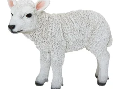 Deko Gartenfigur Lamm stehend 26 cm