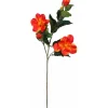 Deko Hibsikuszweig 76 cm Orange
