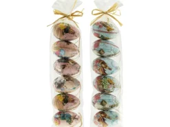 Dekoeier-Set Bunt 2-fach sortiert 6 cm