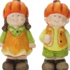 Dekofigur Herbst Bunt 2-fach sortiert 12 cm x 5 cm x 4 cm