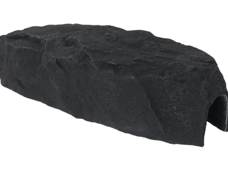 Dekofigur Terraristik Höhle L3 Schiefer Anthrazit