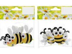 Dekohänger Biene Bunt 2-fach sortiert 2,5 cm x 11 cm x 13 cm