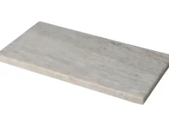 Dekoplatte Marmor 30 cm x 15 cm x 1,5 cm Sandfarben