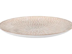 Deko-Tablett Desert Flower Ø 39,5 cm Natur