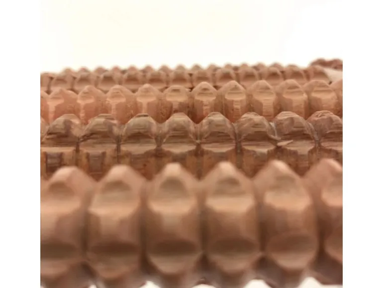 Dewello Hochwertiger Fussroller Fussmassage Stressreduzierung Entspannung Holz 2 X 6 Rollen Über 1000 Massagenoppen