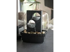 Dobar Indoor-Brunnen 2 Becken 26 cm x 20,5 cm x 16,5 cm